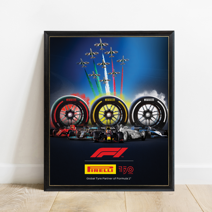Pirelli 150th Birthday F1 Poster