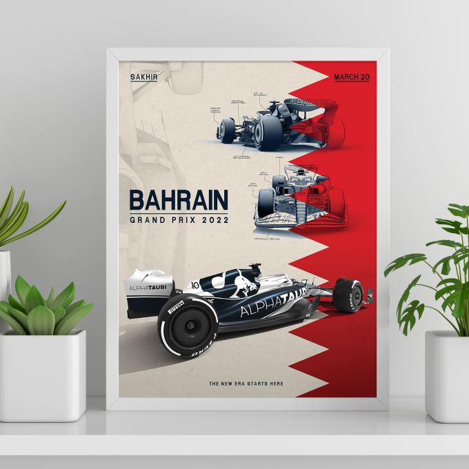 Bahrain 2022 Alpha Tauri