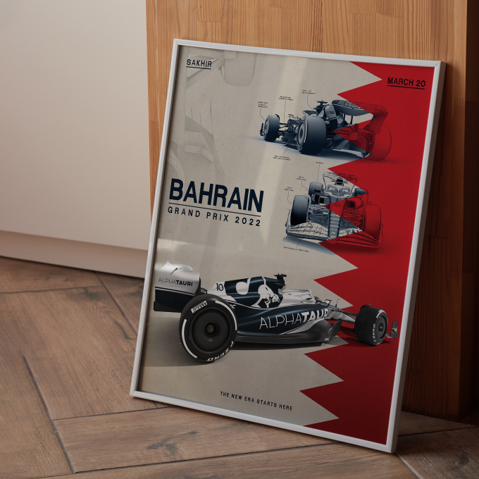 Bahrain 2022 Alpha Tauri