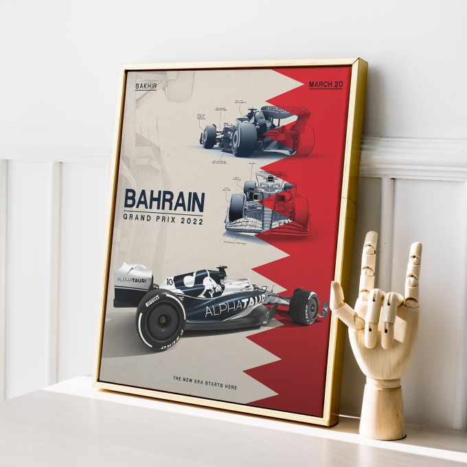 Bahrain 2022 Alpha Tauri