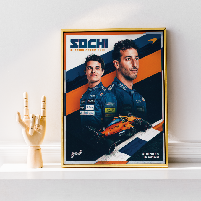 Russia 2021 McLaren