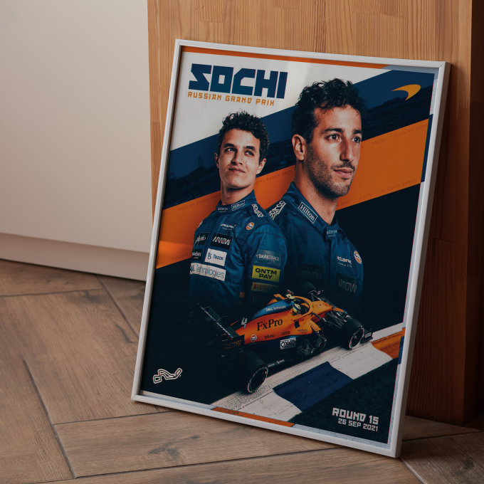 Russia 2021 McLaren