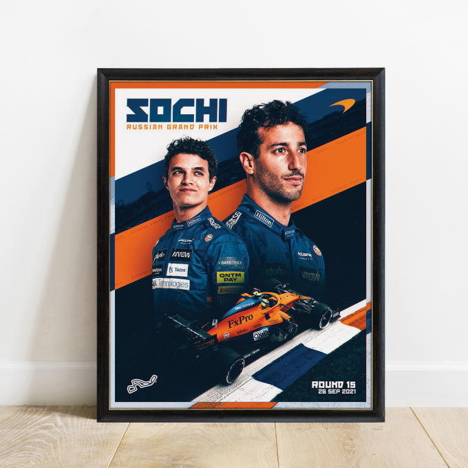 Russia 2021 McLaren