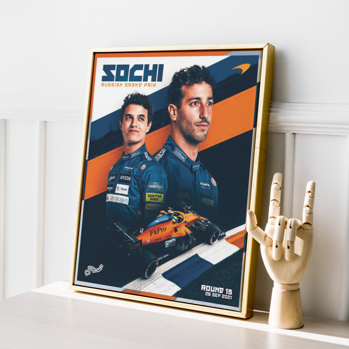 Russia 2021 McLaren