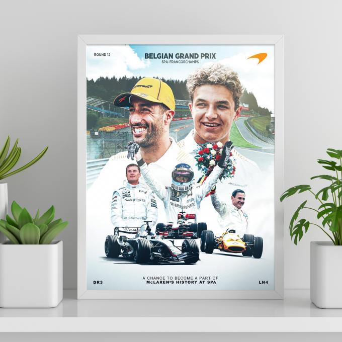 Belgium 2021 McLaren
