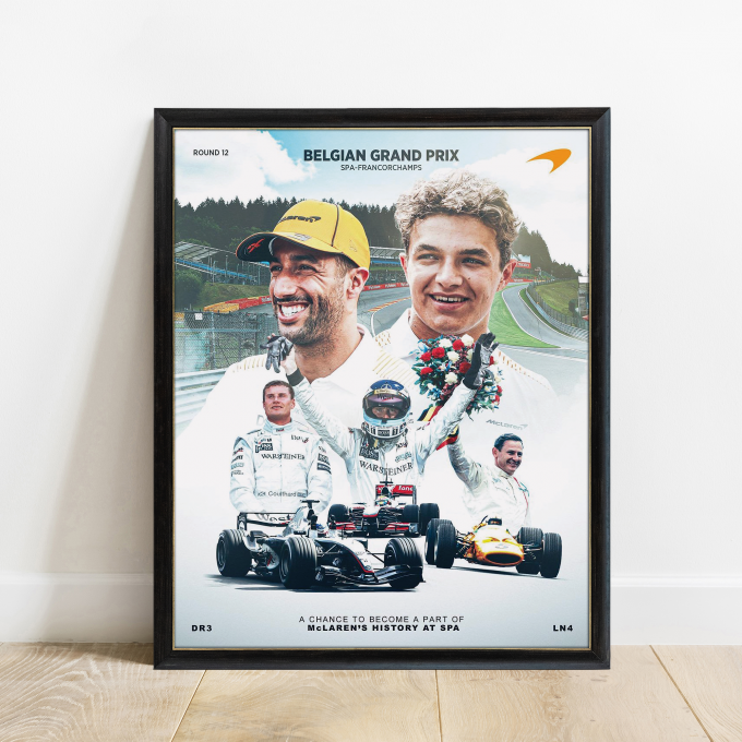 Belgium 2021 McLaren
