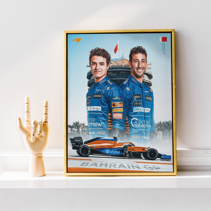 Bahrain 2021 McLaren