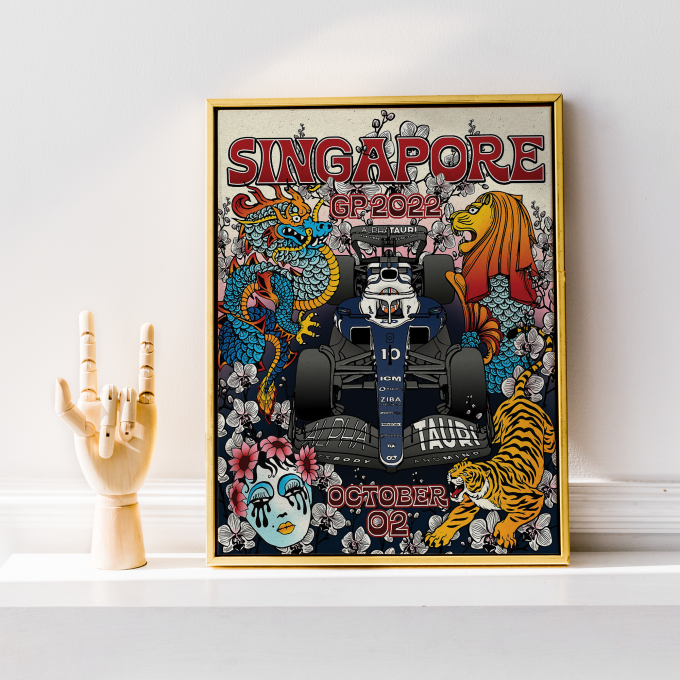 Singapore 2022 Alpha Tauri