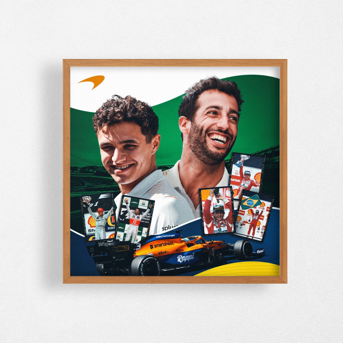 Brazil 2021 McLaren F1 Poster (Copy)