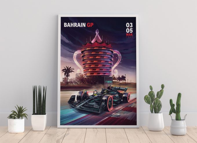 Australia 2023 Mercedes F1 Poster