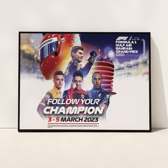 Bahrain GP Official 2023 F1 Poster