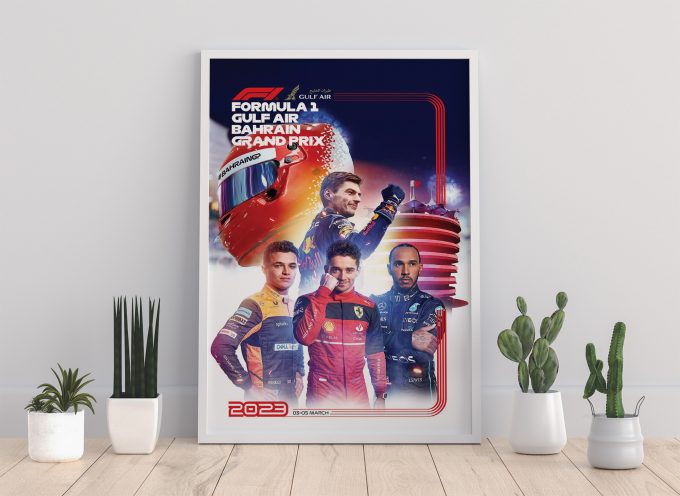 Bahrain GP Official 2023 F1 Poster