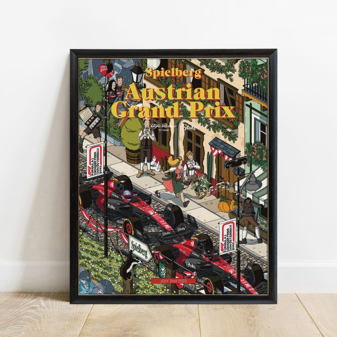 Alfa Romeo F1 Austria 2023 Poster
