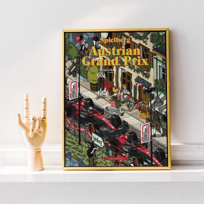 Alfa Romeo F1 Austria 2023 Poster