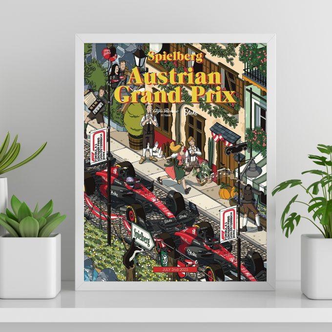 Alfa Romeo F1 Austria 2023 Poster