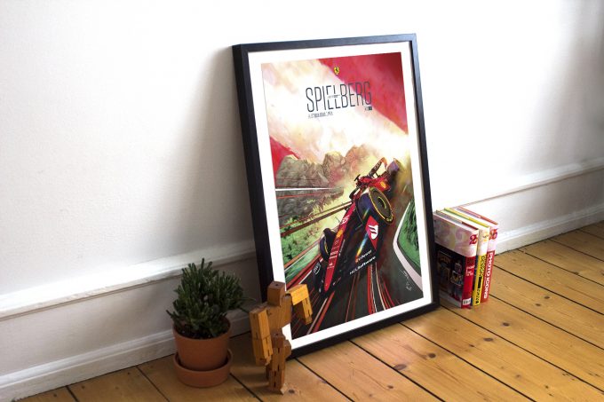 Austria 2023 Ferrari F1 Poster