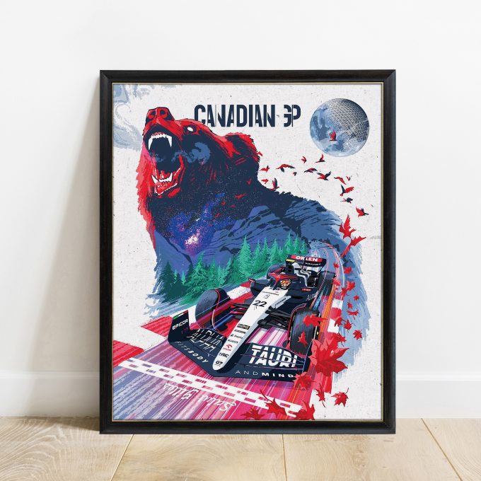 Alpha Tauri F1 Canada 2023 Poster