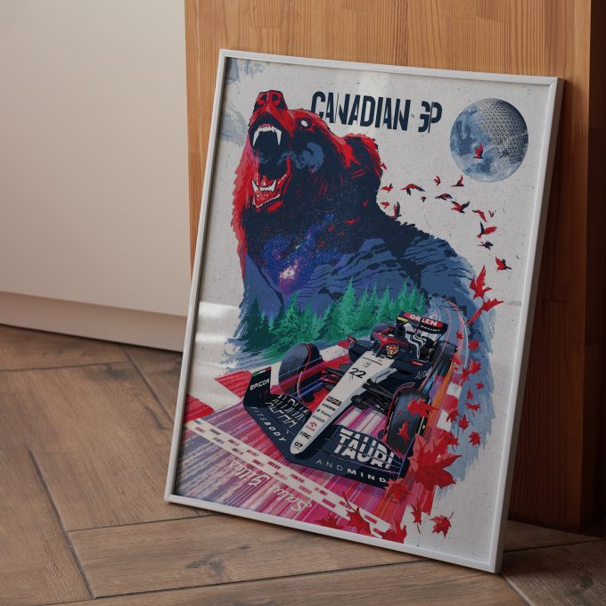 Alpha Tauri F1 Canada 2023 Poster