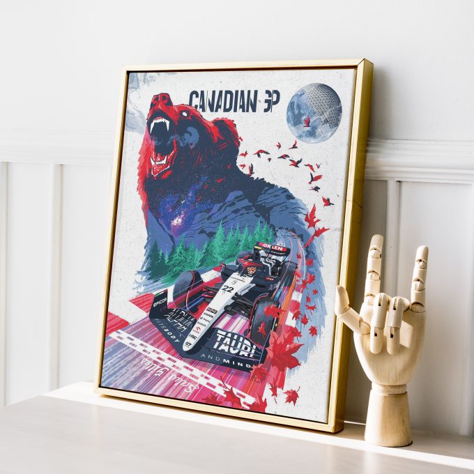 Alpha Tauri F1 Canada 2023 Poster