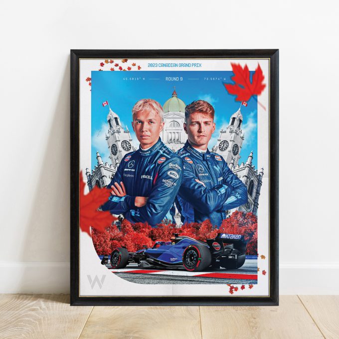 Canada 2023 Williams F1 Poster