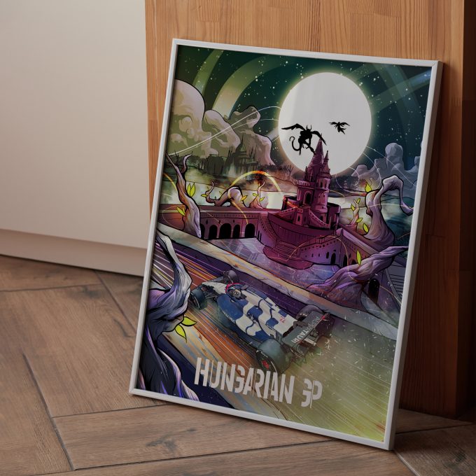 Alpha Tauri F1 Poster Hungary 2023