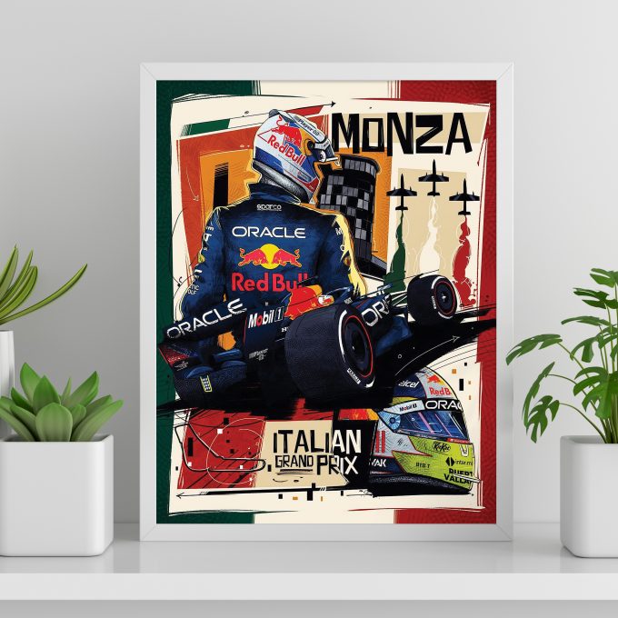 Italy 2023 Red Bull F1 Poster