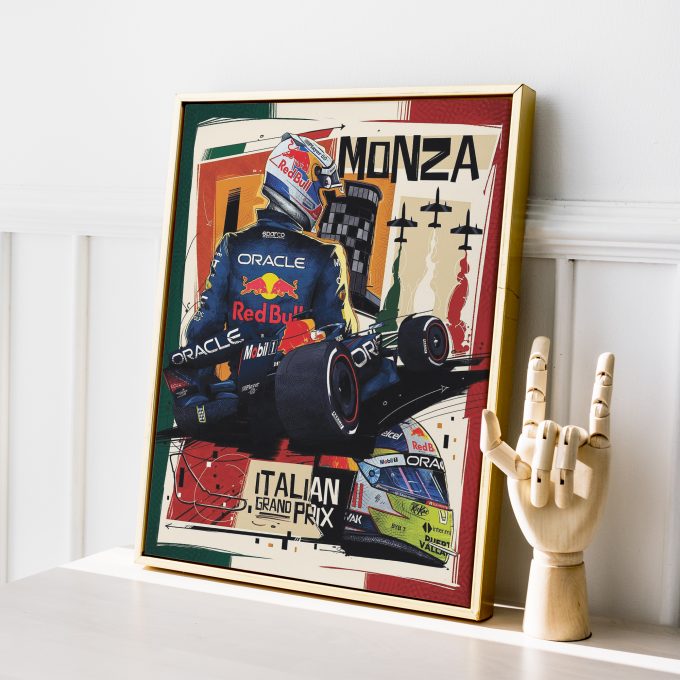 Italy 2023 Red Bull F1 Poster