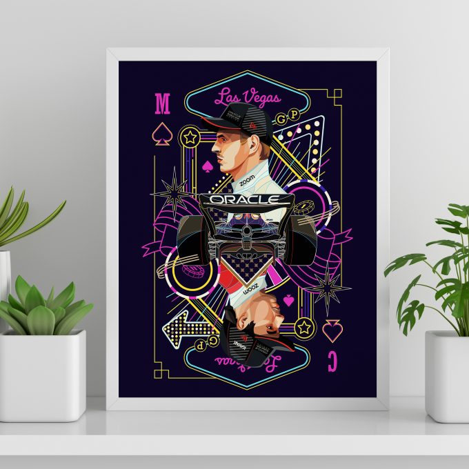 Las Vegas 2023 Red Bull F1 Poster
