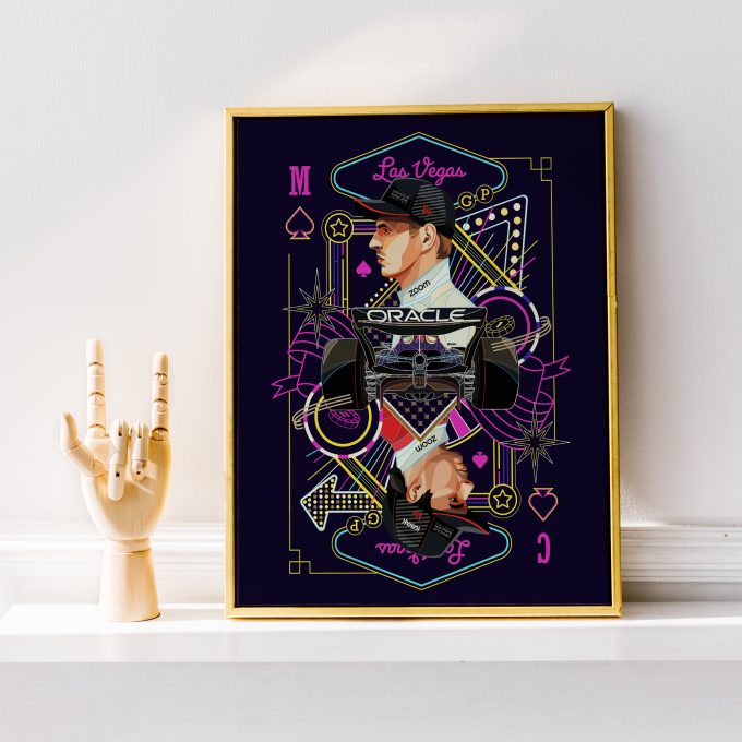 Las Vegas 2023 Red Bull F1 Poster