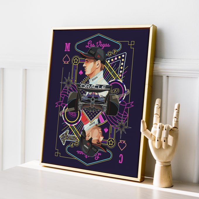 Las Vegas 2023 Red Bull F1 Poster