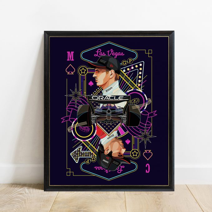 Las Vegas 2023 Red Bull F1 Poster