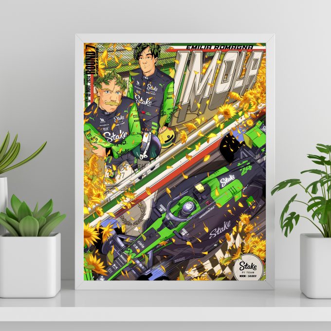 Emilia Romagna 2024 Stake F1 Poster
