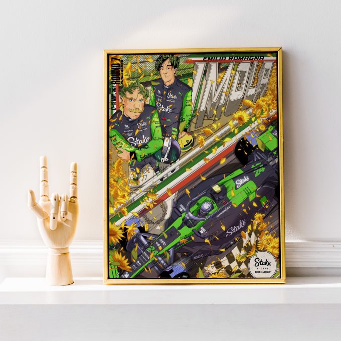 Emilia Romagna 2024 Stake F1 Poster