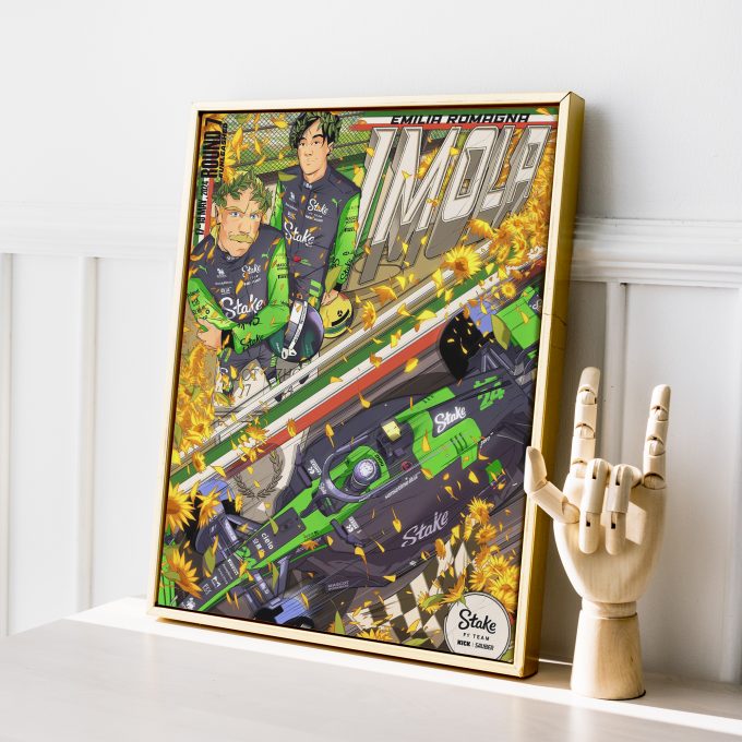 Emilia Romagna 2024 Stake F1 Poster