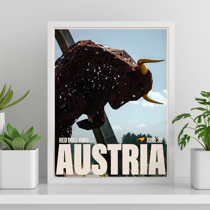 Austria 2024 McLaren F1 Poster