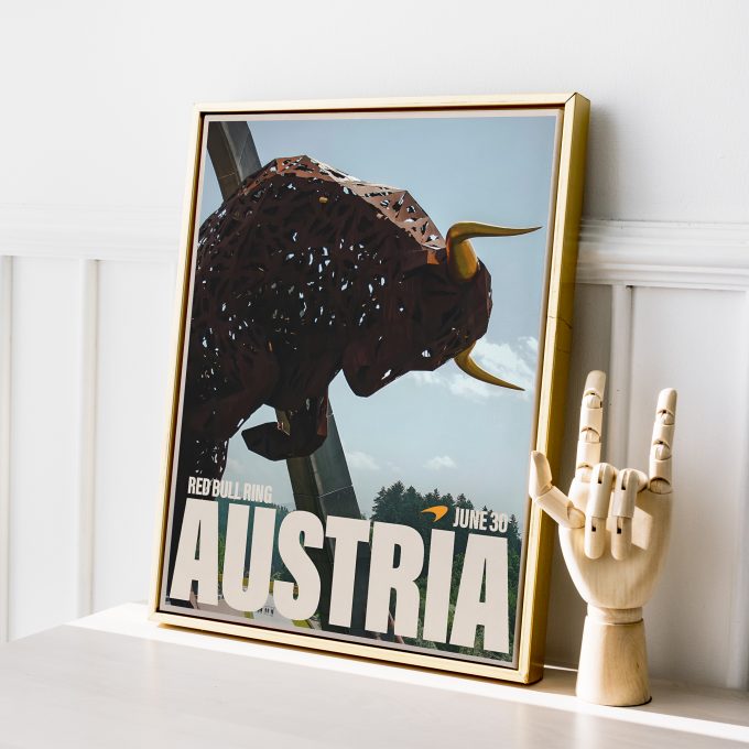 Austria 2024 McLaren F1 Poster