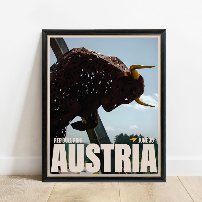 Austria 2024 McLaren F1 Poster