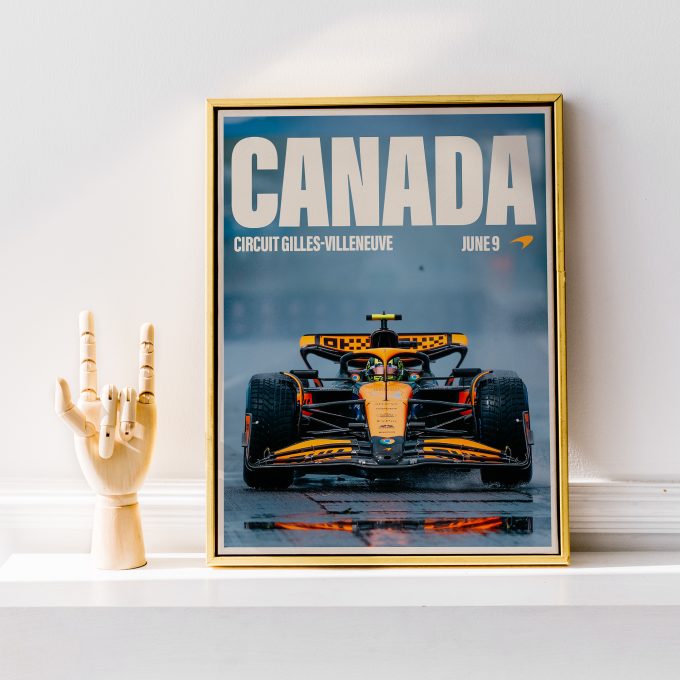 Canada 2024 McLaren F1 Poster