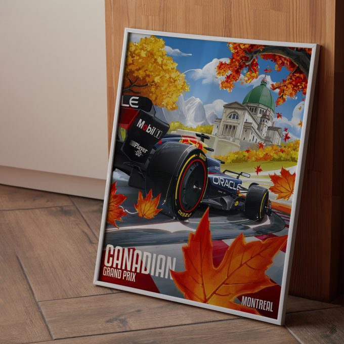 Canada 2024 Red Bull F1 Poster