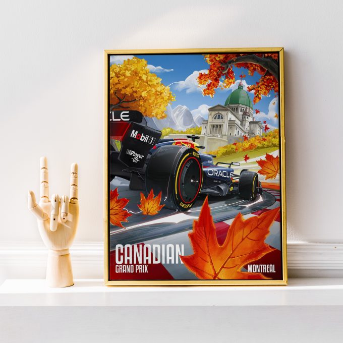 Canada 2024 Red Bull F1 Poster