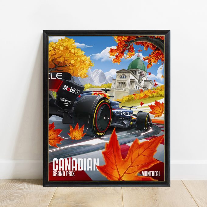 Canada 2024 Red Bull F1 Poster