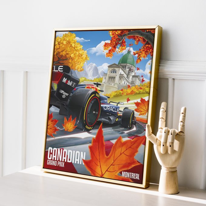 Canada 2024 Red Bull F1 Poster