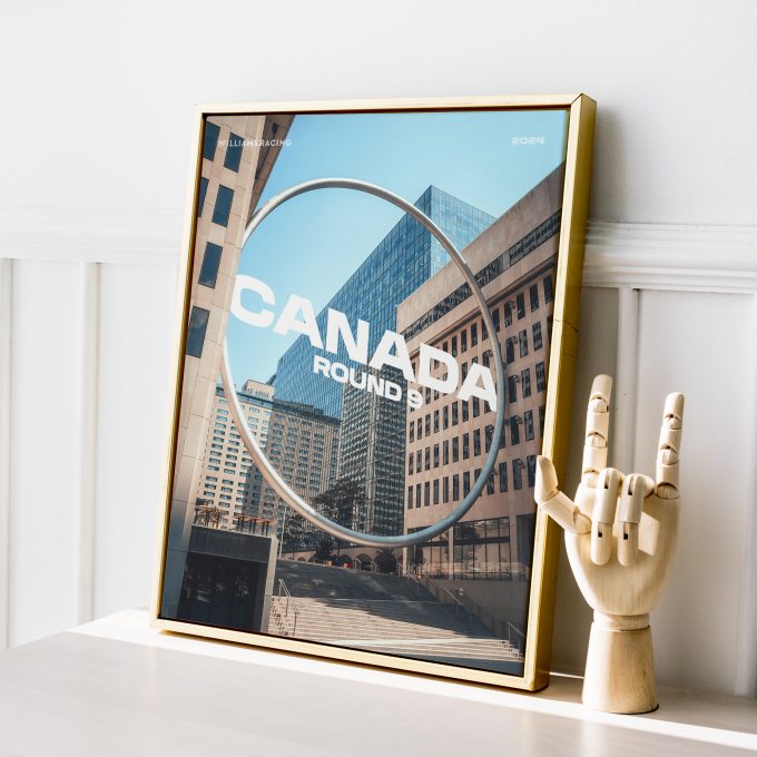Canada 2024 Williams F1 Poster