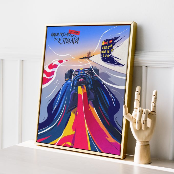 Spain 2024 Red Bull F1 Poster