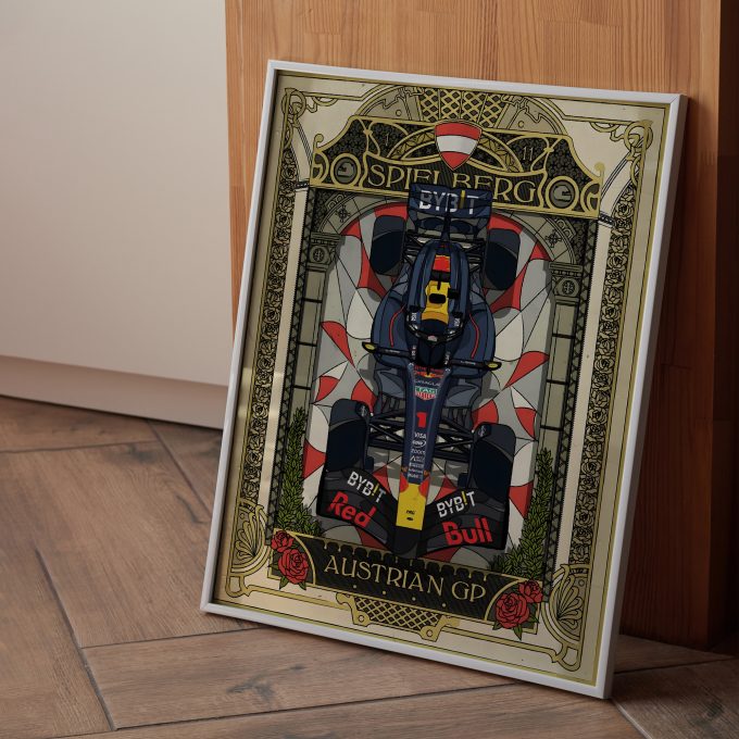 Austria 2024 Red Bull F1 Poster