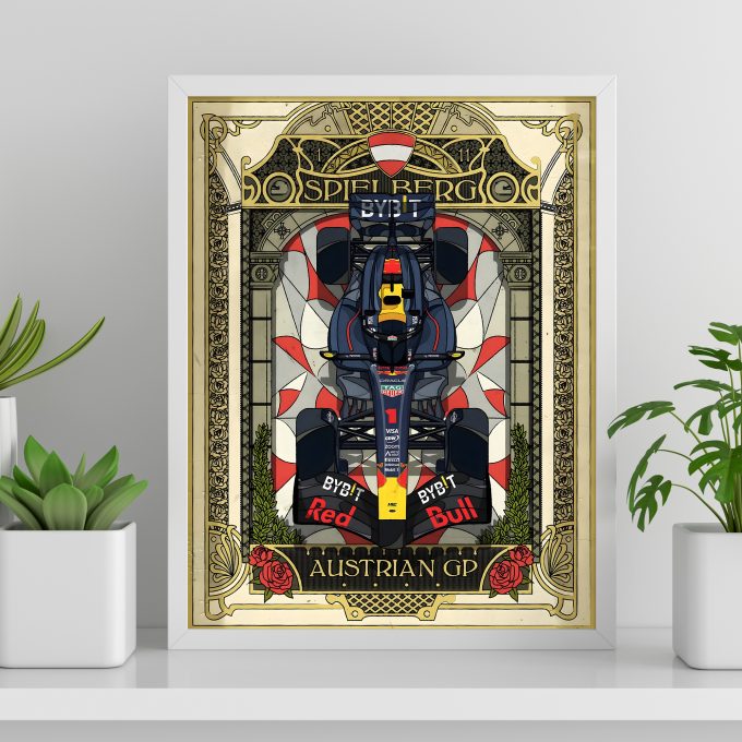 Austria 2024 Red Bull F1 Poster