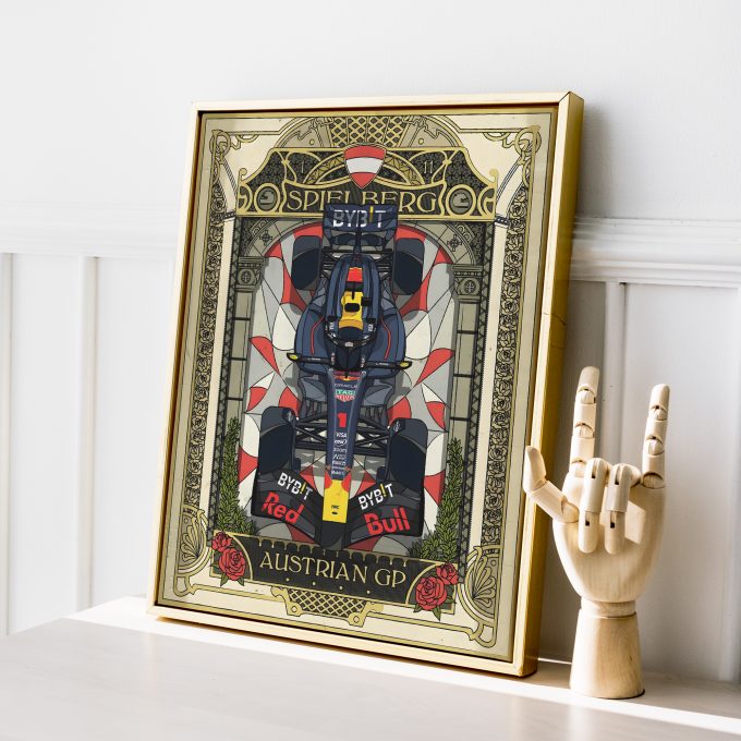 Austria 2024 Red Bull F1 Poster