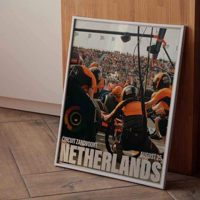 Netherlands 2024 McLaren F1 Poster