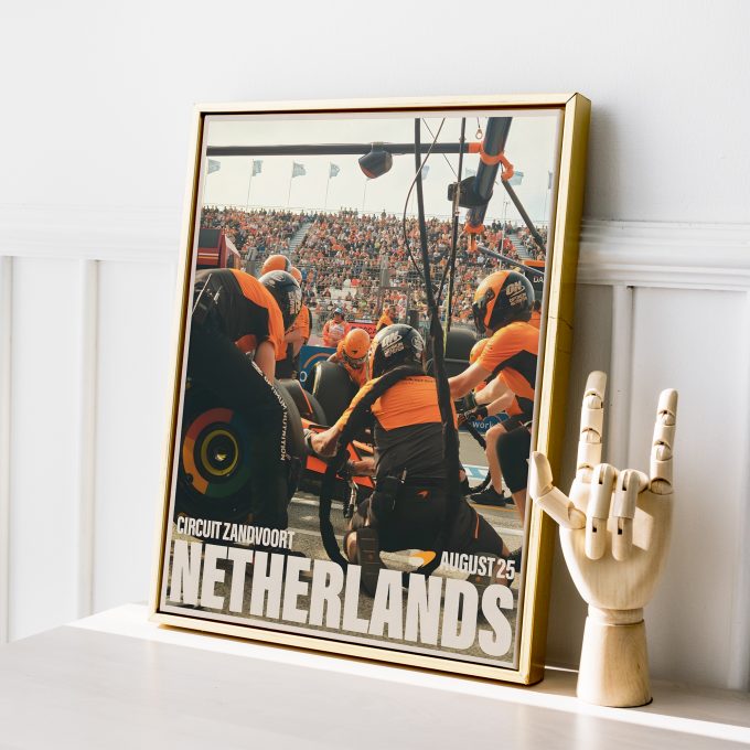 Netherlands 2024 McLaren F1 Poster