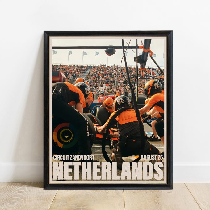 Netherlands 2024 McLaren F1 Poster